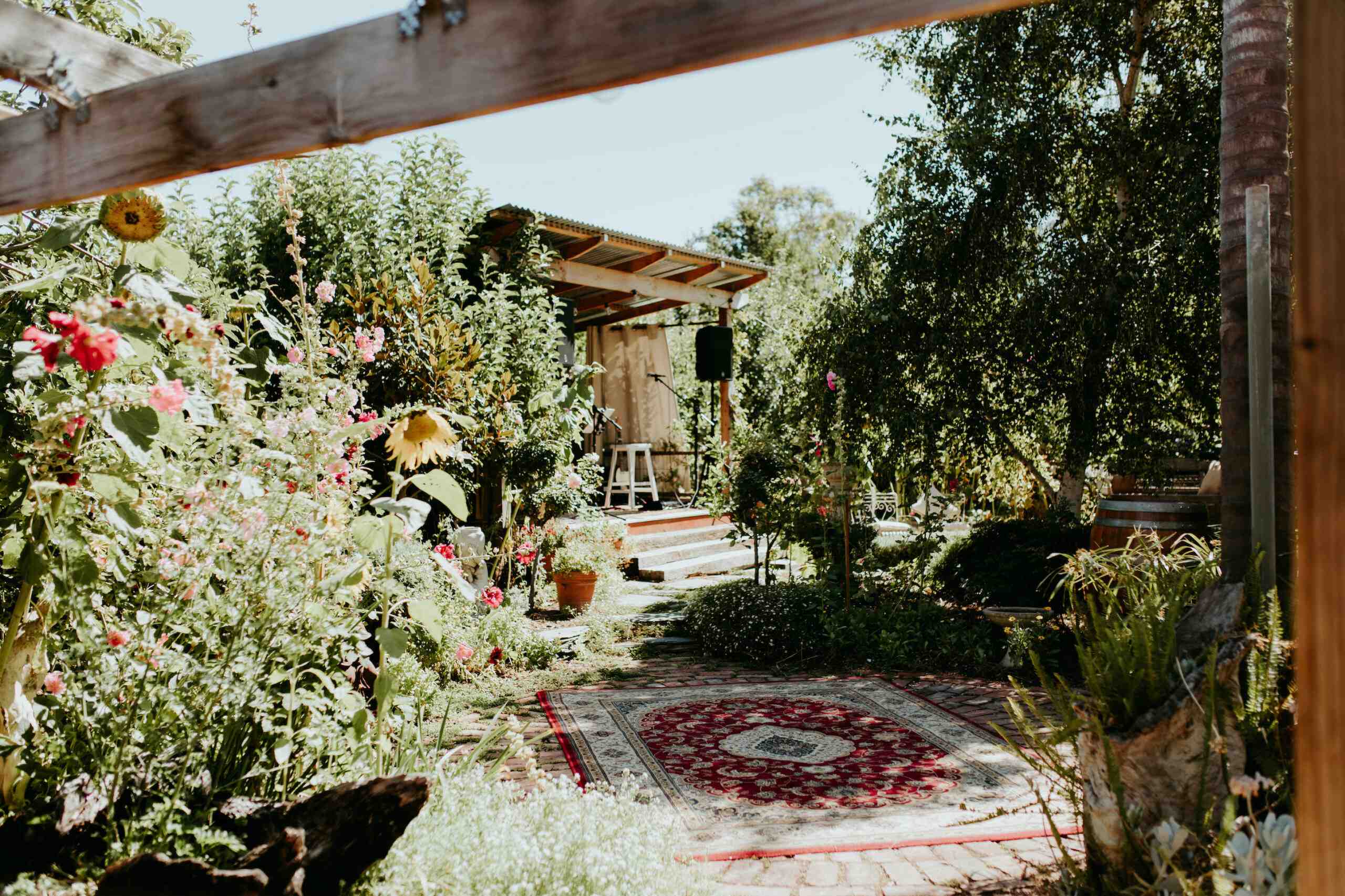 Aldinga Secret Garden wedding venue, Old Aldinga